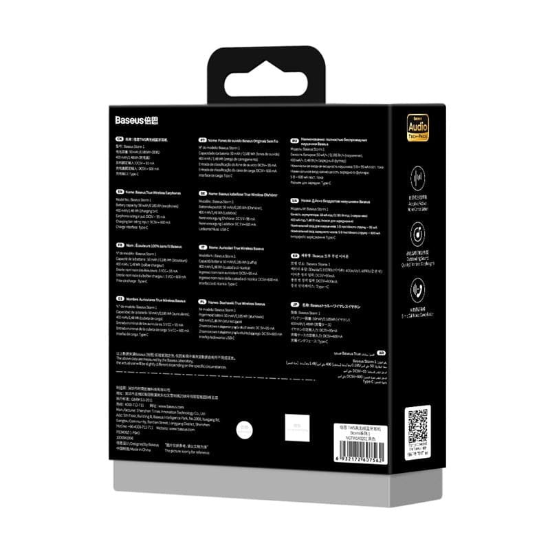 Gadget Store - BASEUS Storm 1 True Wireless Earphone -
