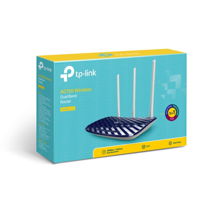 Gadget Store- TP-LINK Archer C20 AC750 Wireless Dual Band