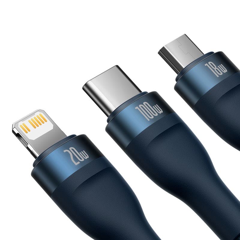 Baseus Flash Series | 3 USB and Type-C | Gadget Store