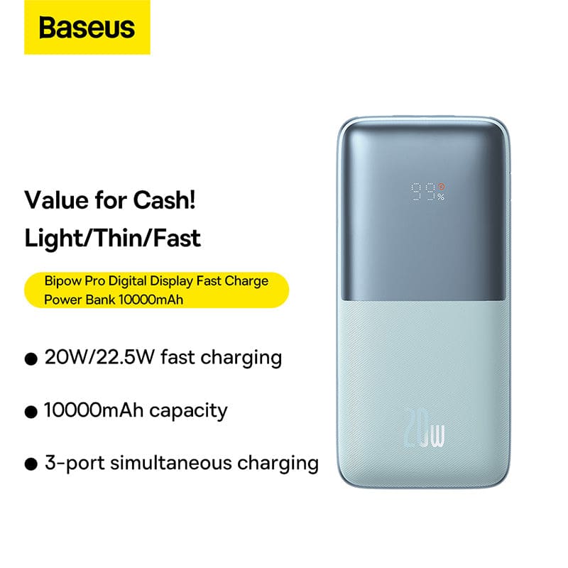 Fast Charge Power Bank | Pro Baseus Power Bank | Gadget