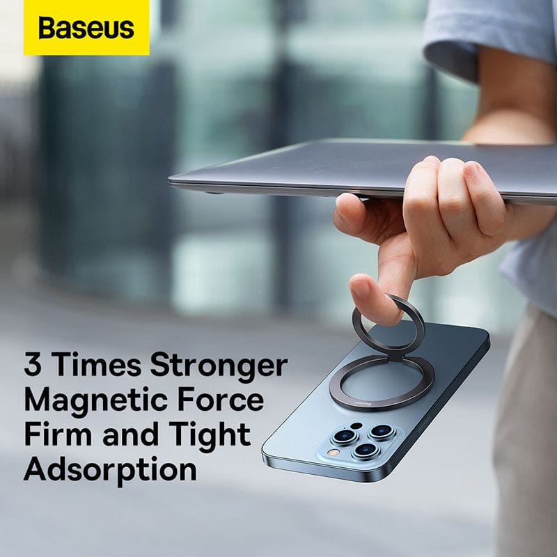 Foldable Metal Ring Stand | Baseus Halo Series Gadget Store