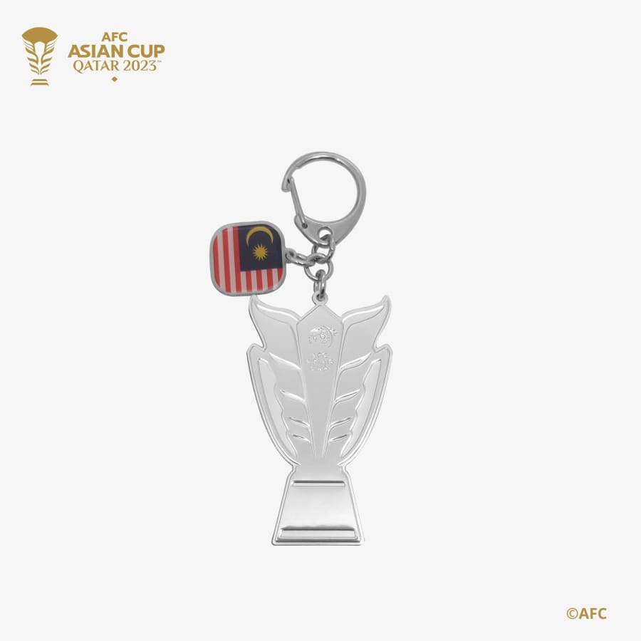 Gadget Store- 2D Trophy Keychain with Country Flag