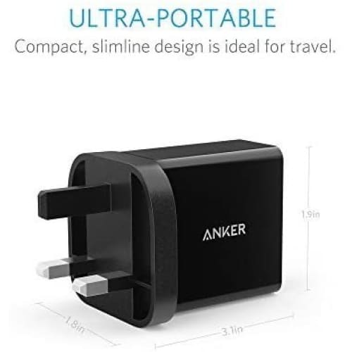 Gadget Store - ANKER 24W 2 port USB Plug