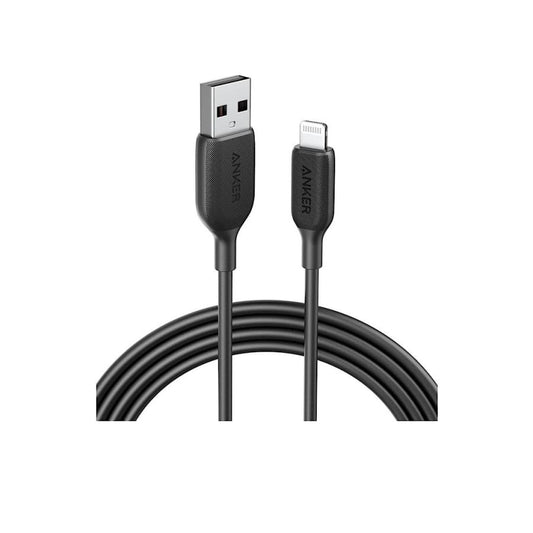Gadget Store- ANKER PowerLine III USB to iPhone - أسود