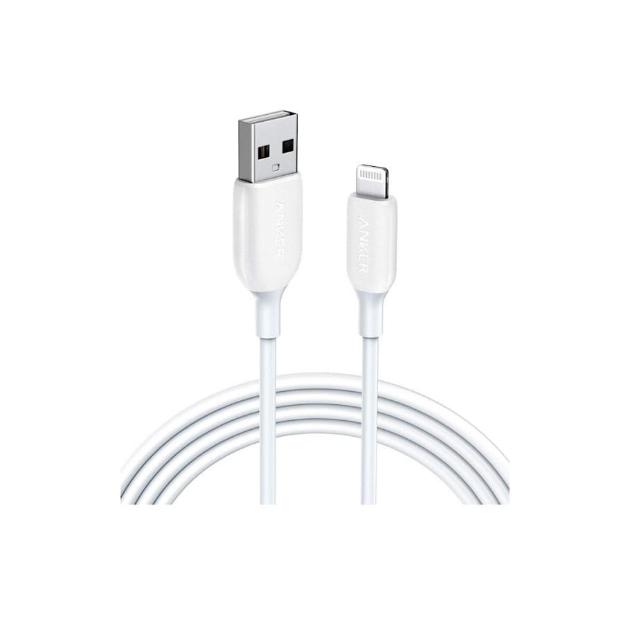 Gadget Store- ANKER PowerLine III USB to iPhone - أبيض