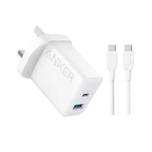 Gadget Store- ANKER Select Charger 20W 2 Port with USB-C
