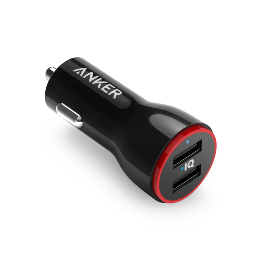 Gadget Store - انكر شاحن سيارة منفذين USB بقوة 24 واط