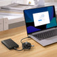 Gadget Store - Baseus Airjoy محول محور دائري USB اسود BASEUS