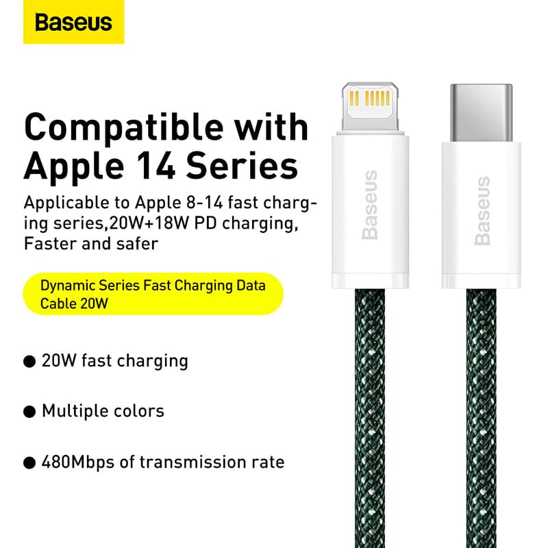 Gadget Store- BASEUS Dynamic 2 Series Fast Type-C to iPhone
