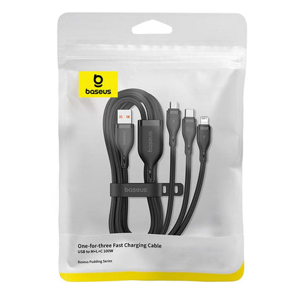 Gadget Store- BASEUS Pudding Series 1 for 3 Fast Charging