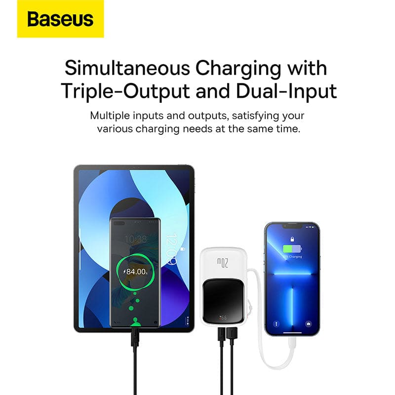 Gadget Store - BASEUS Qpow Pro Fast Charge Power Bank with