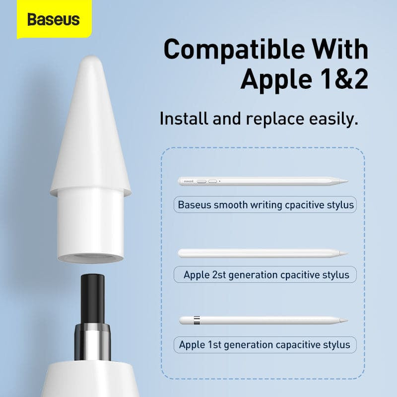 Gadget Store - BASEUS Smooth Writing Tips for iPad Pen 2 pcs