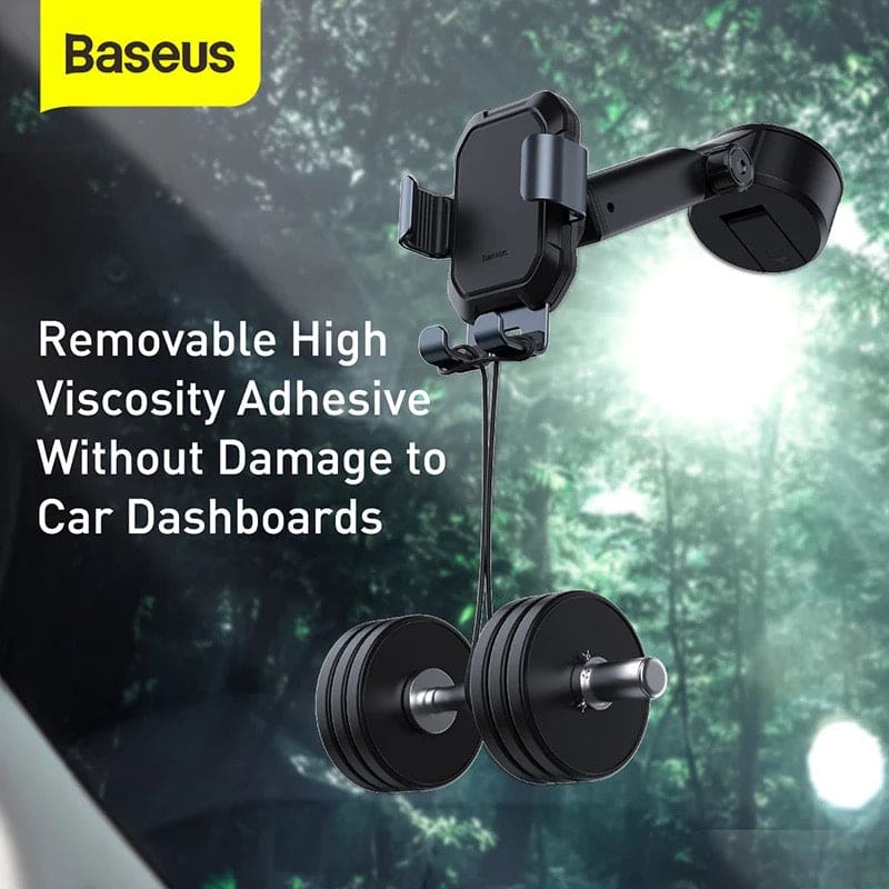 Gadget Store - BASEUS Tank Gravity Car Holder with Suction