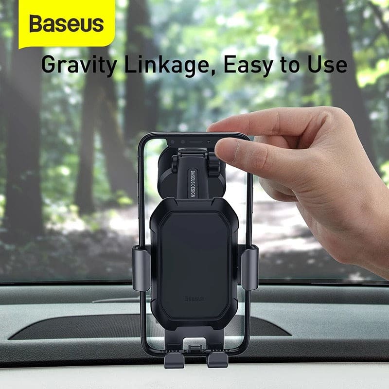 Gadget Store - BASEUS Tank Gravity Car Holder with Suction