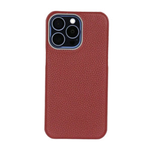GS Burgundy Cover Genuine Togo Leather with Magsafe
