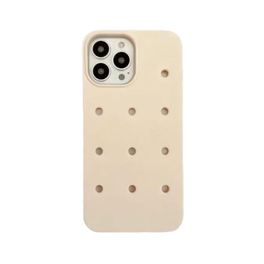 Crocs Phone Cover Beige Gadget Store