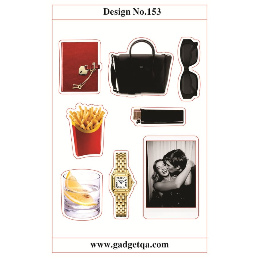 اشترِ ملصقات 2 للتخصيص والتزيين في قطر - Design No. 153