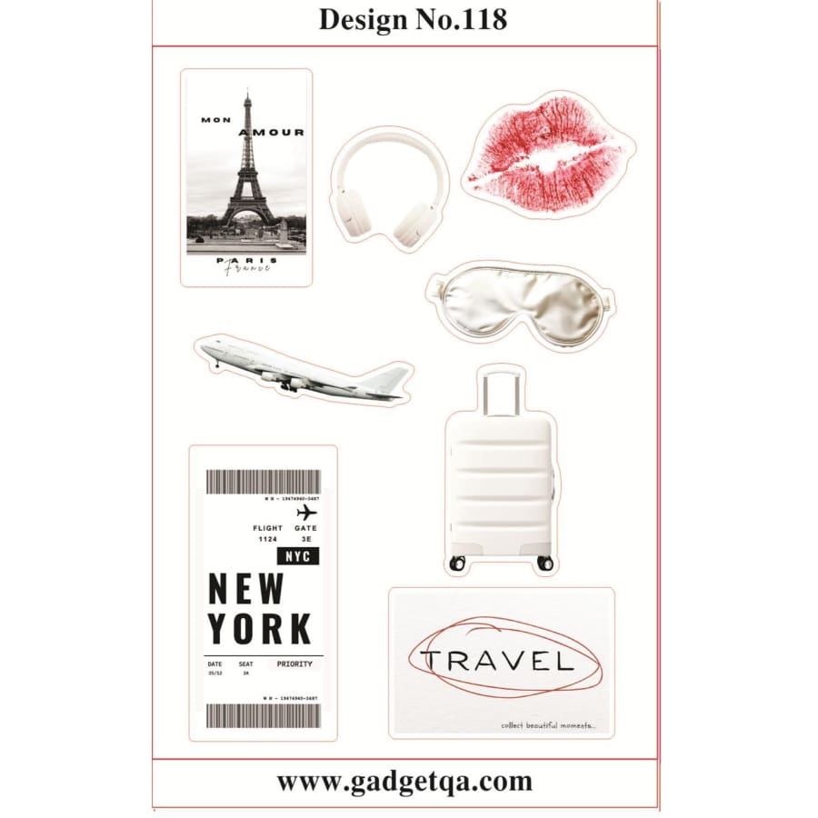 اشترِ ملصقات 2 للتخصيص والتزيين في قطر - Design No. 118