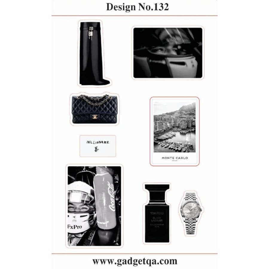 اشترِ ملصقات 2 للتخصيص والتزيين في قطر - Design No. 132