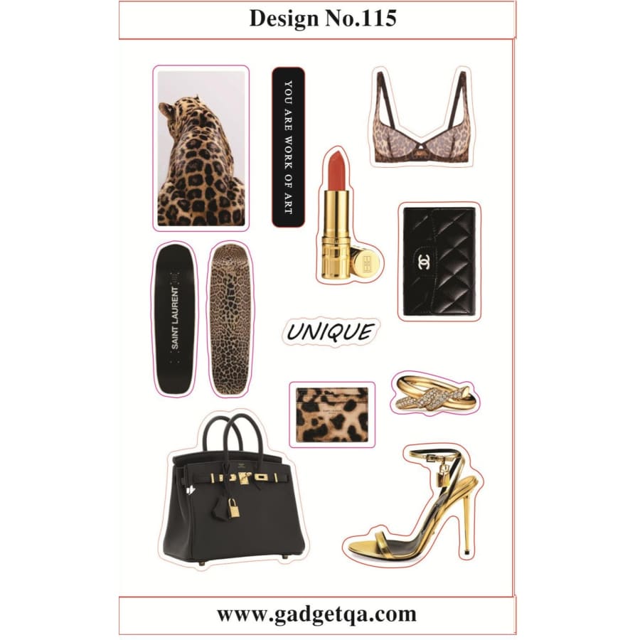 اشترِ ملصقات 2 للتخصيص والتزيين في قطر - Design No. 115