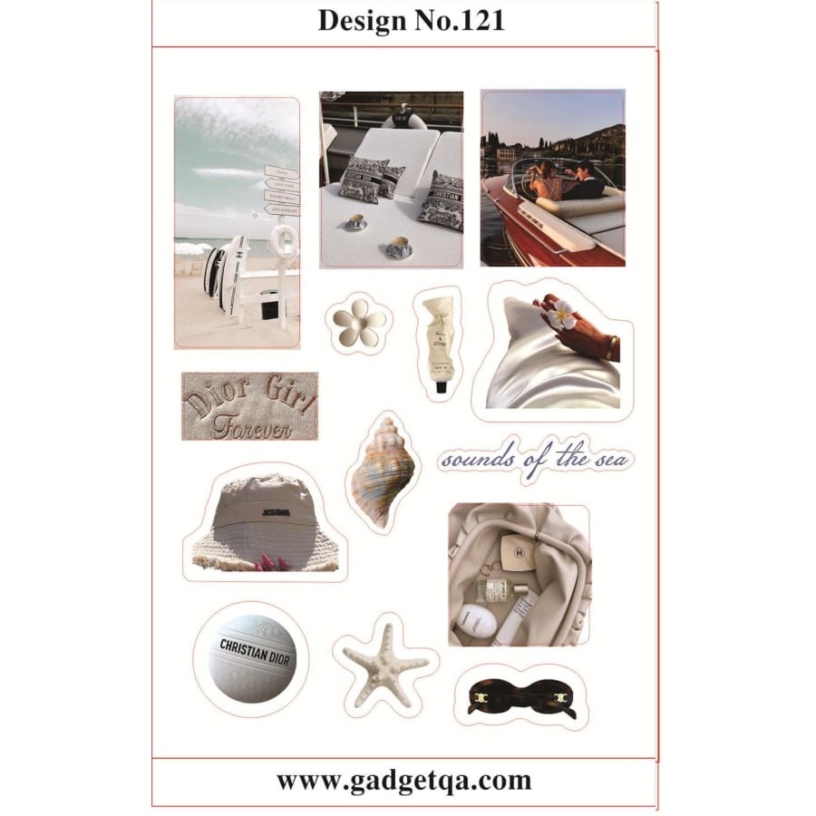 اشترِ ملصقات 2 للتخصيص والتزيين في قطر - Design No. 121