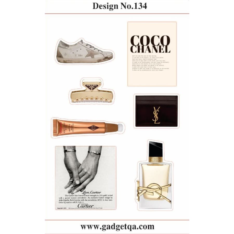 اشترِ ملصقات 2 للتخصيص والتزيين في قطر - Design No. 134