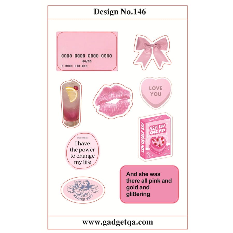 اشترِ ملصقات 2 للتخصيص والتزيين في قطر - Design No. 146