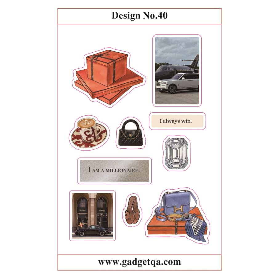 ملصقات ديكورية عالية الجودة - مقاومة للماء ومتينة | تسوق