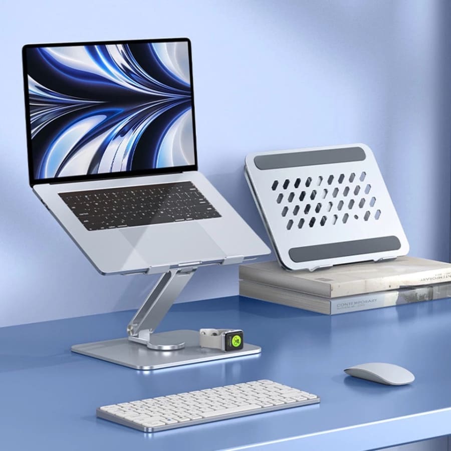 Gadget Store - Foldable Rotation Laptop and iPad Stand