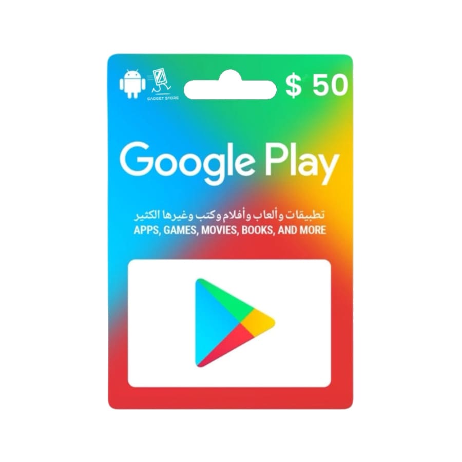 Google Play Card US Account Gadget Store