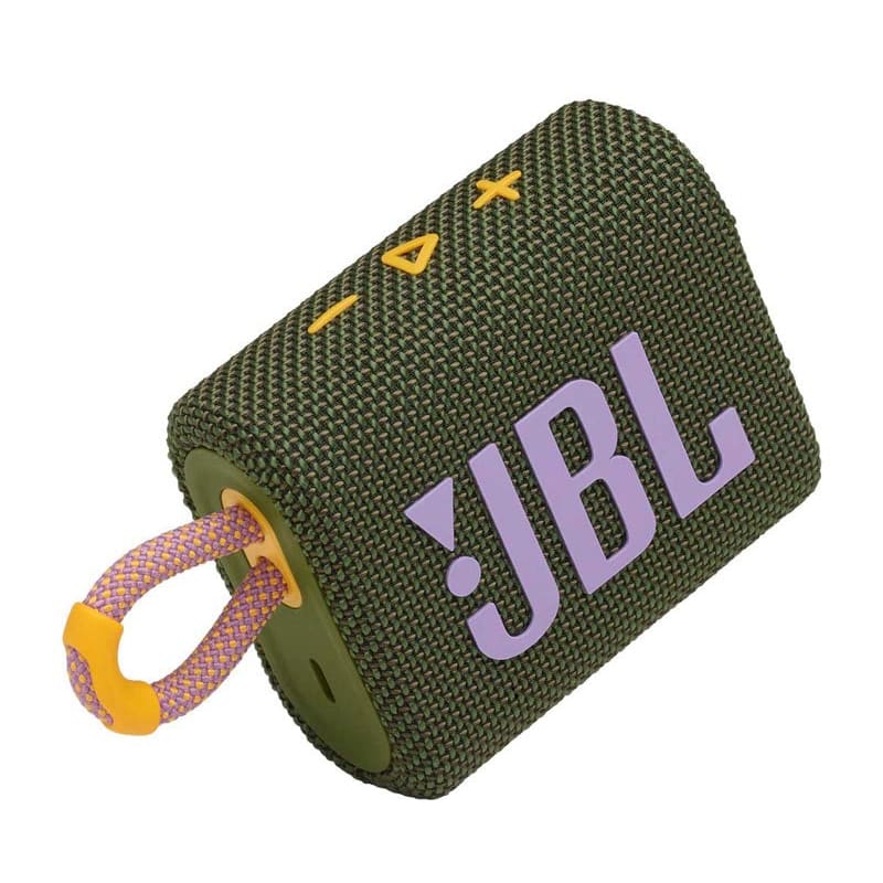 Gadget Store- JBL GO3 Portable Waterproof Speaker - أخضر