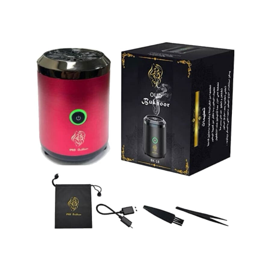 Gadget Store - Mini Portable Electric Incense burner أحمر