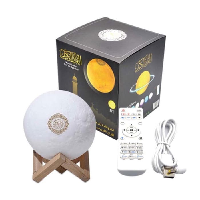 Gadget Store -Moon Lamp and Quraan Speaker