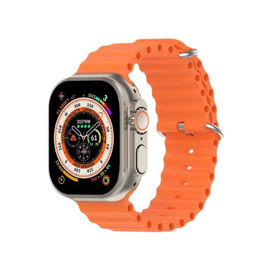 Ocean Band Rubber Silicone Strap for Apple Watch