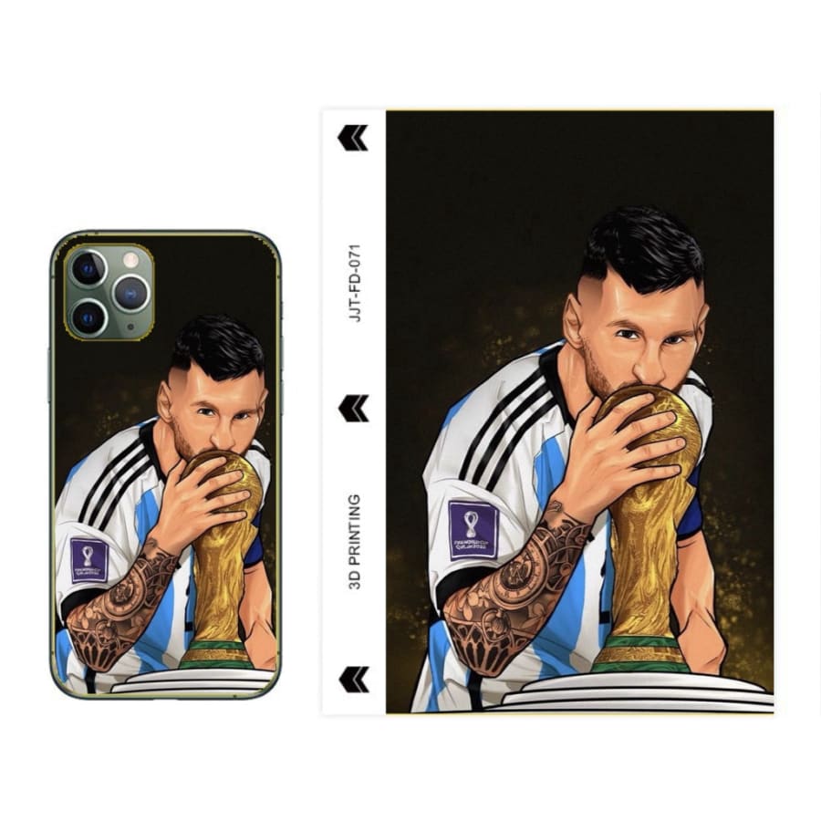 Gadget Store- Phone Sticker - ميسي كأس العالم تصميم 1
