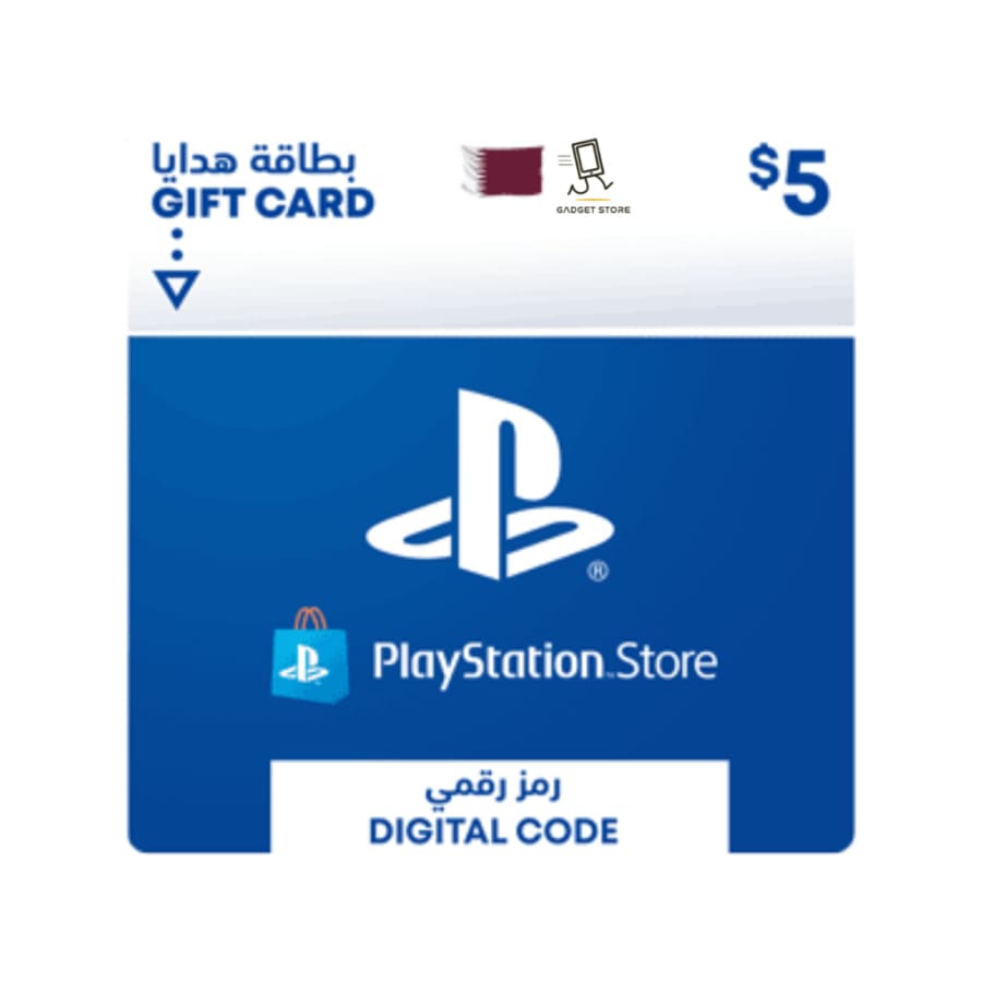Gadget Store- PlayStation Card QA Account - 5 دولار