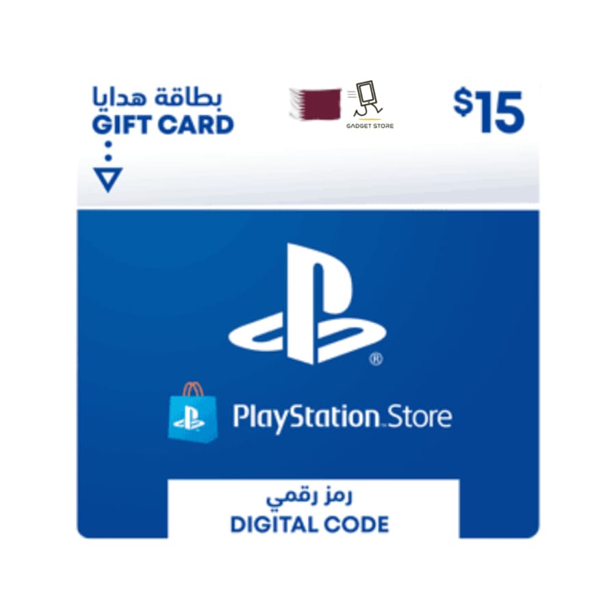 Gadget Store- PlayStation Card QA Account - 15 دولار