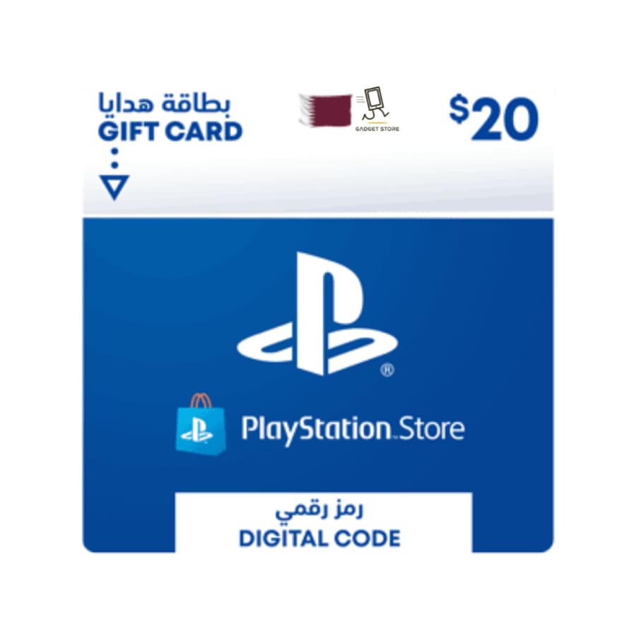 Gadget Store- PlayStation Card QA Account - 20 دولار