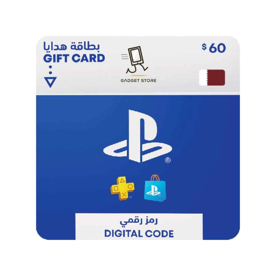 Gadget Store- PlayStation Card QA Account - 60 دولار