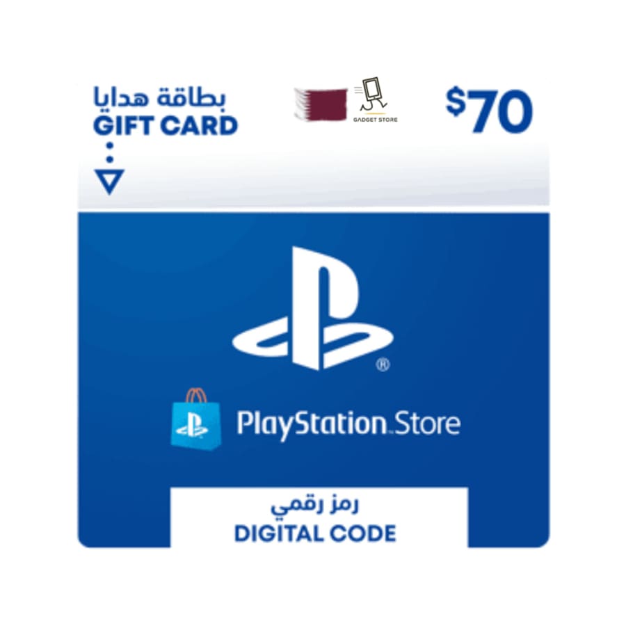 Gadget Store- PlayStation Card QA Account - 70 دولار