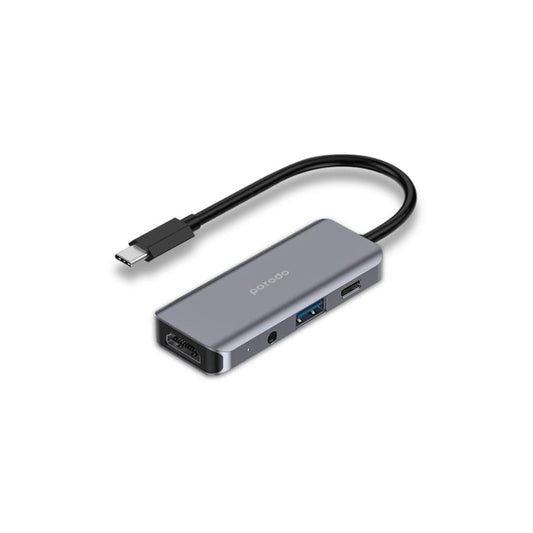 Gadget Store - PORODO 4 in 1 HDMI 4K USB - C Hub