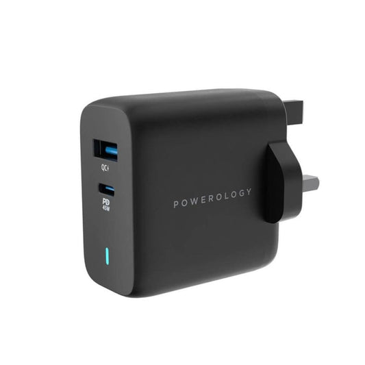 Gadget Store - POWEROLOGY Ultra Quick GaN Charger USB and PD