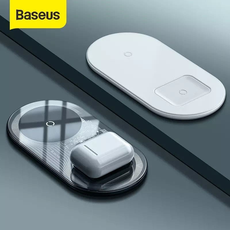 Gadget Store - شاحن لاسلكي 15 واط 2 في 1 Baseus BASEUS