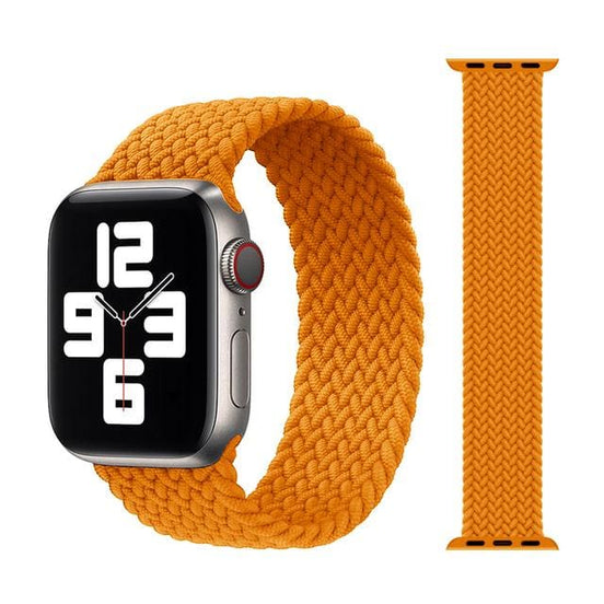 Nylon Fabric Strap For Apple Watch- Orange