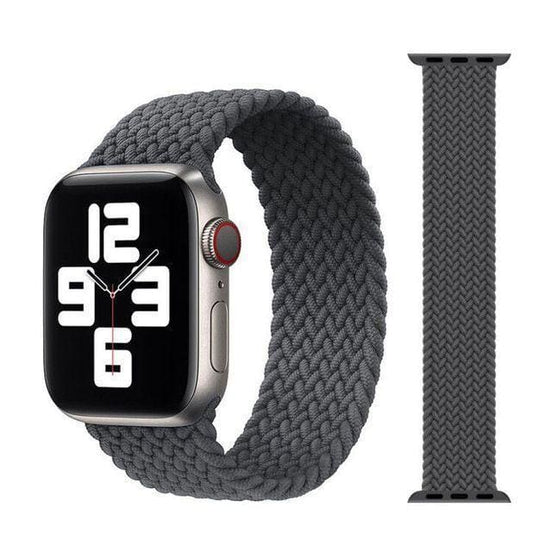 Nylon Fabric Strap For Apple Watch - Grey