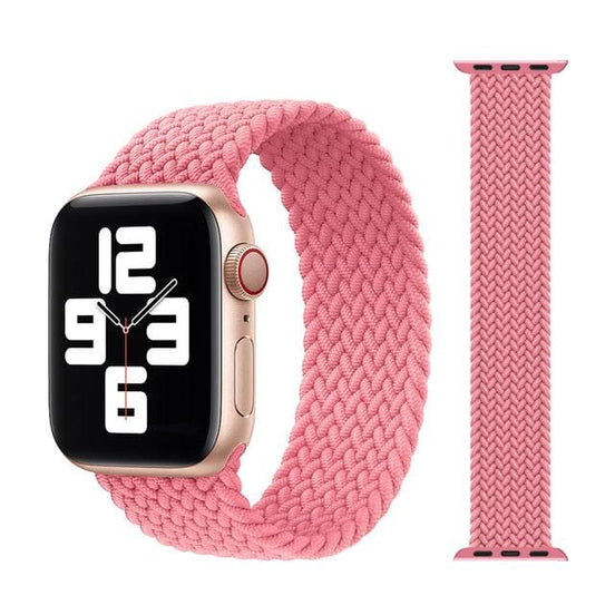Nylon Fabric Strap For Apple Watch - Pink