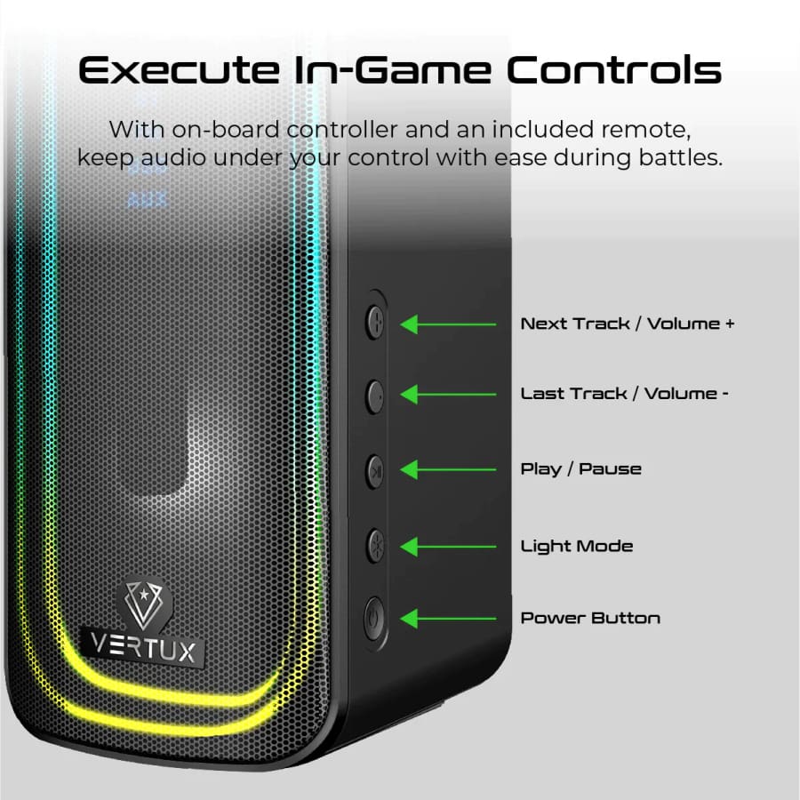 Gadget Store - VERTUX SONICTHUNDER 80W Surround Sound