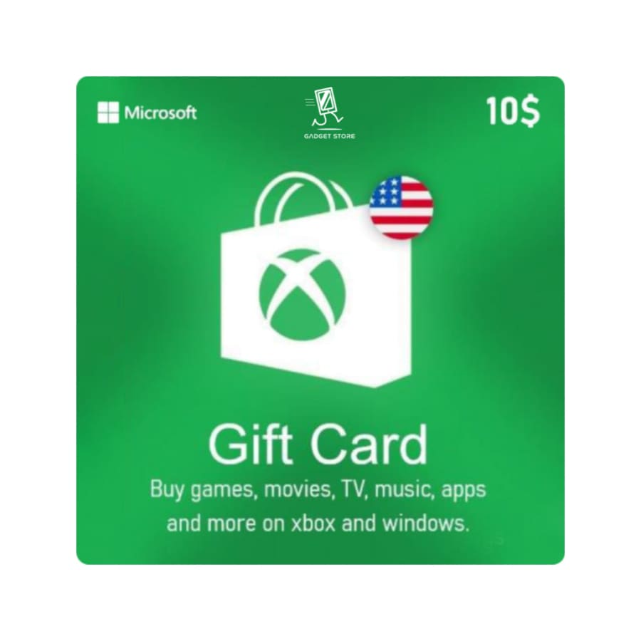 gadget Store- XBOX Digital Card USA Account - 10 دولار
